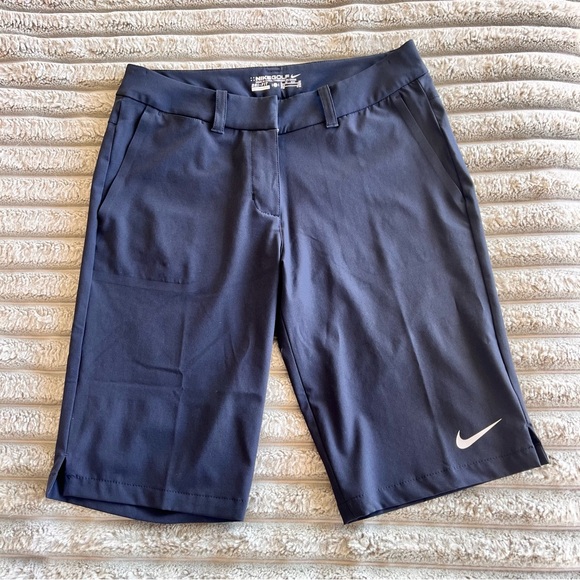 Nike Pants - Women's Nike Golf Dri- Fit Black Long Line Shorts- Size 4-6